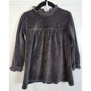 Buho Girls Velvet Long Sleeve Dress Size 24M